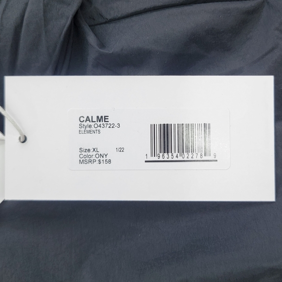 Johnny Was Calme NWT Elements Black and White Zip Up Windbreaker Jacket - Picture 7 of 14